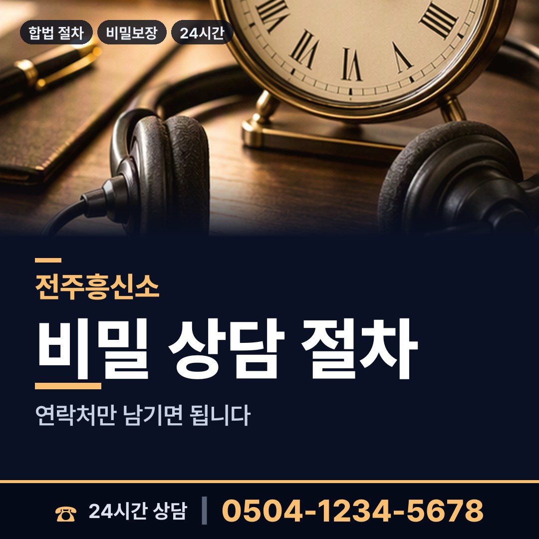 전주 여의동 외도정황 상담 안내